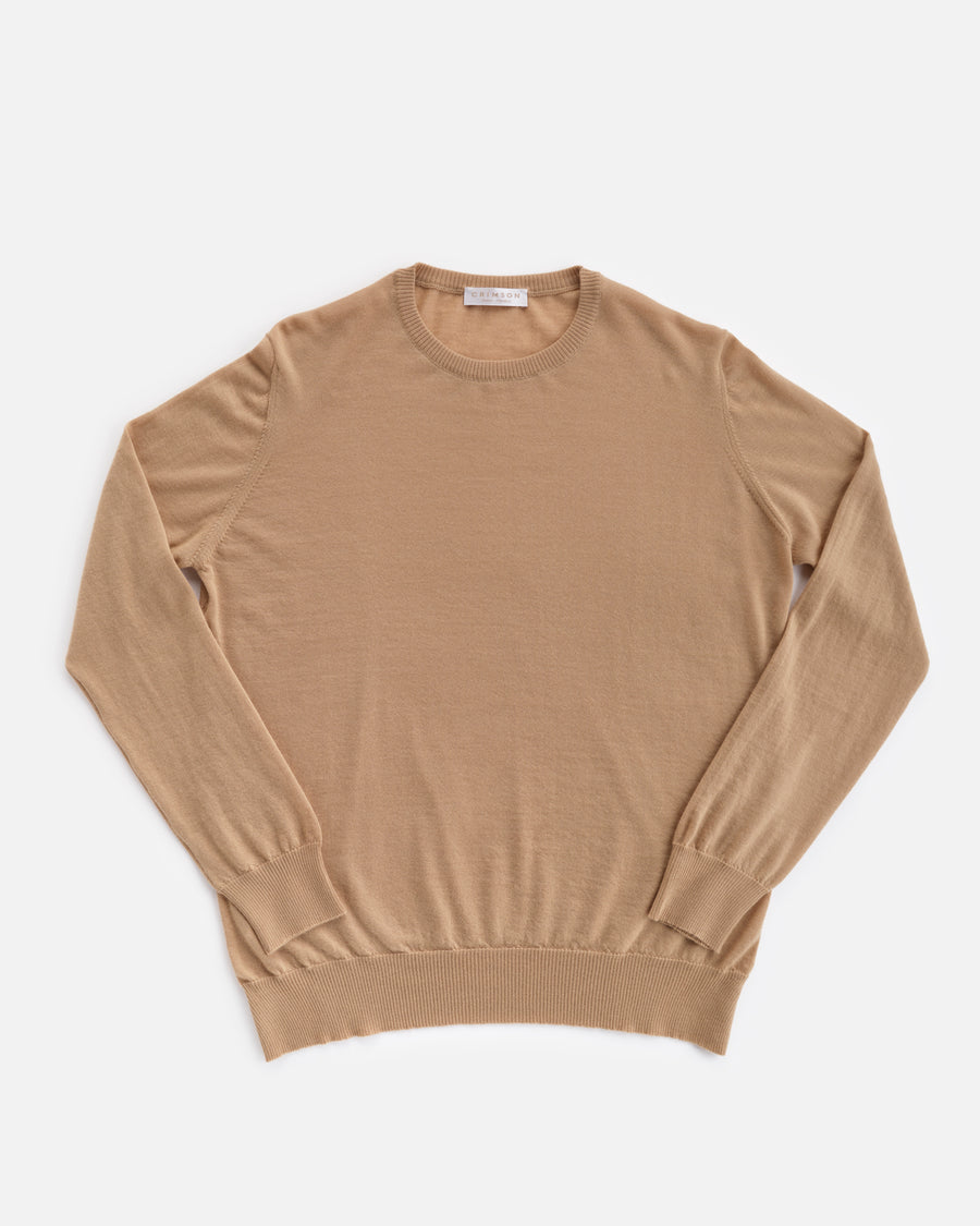 THE SUPER LIGHT CASHMERE KNIT TEE | Strawbell