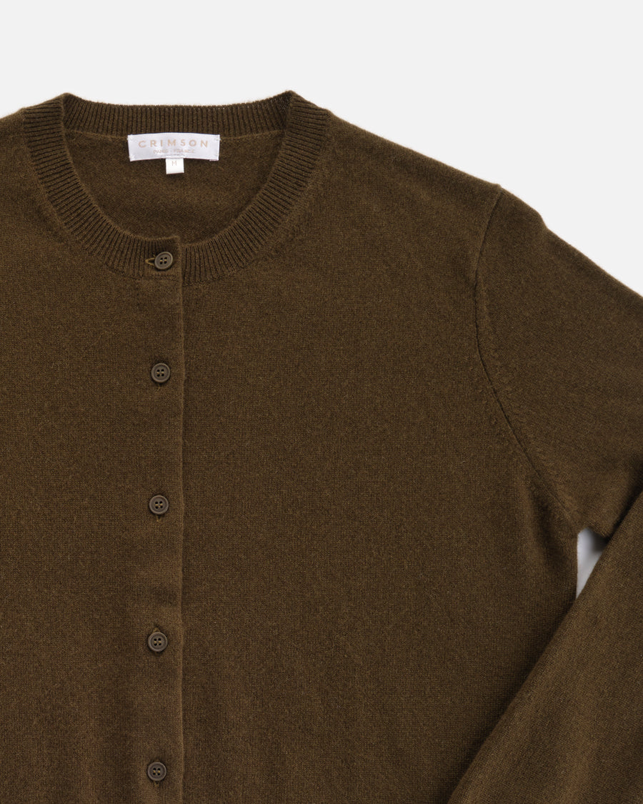 THE CROWN CARDIGAN | MILITARY