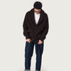 THE KENNEDY CARDIGAN | DARK BROWN