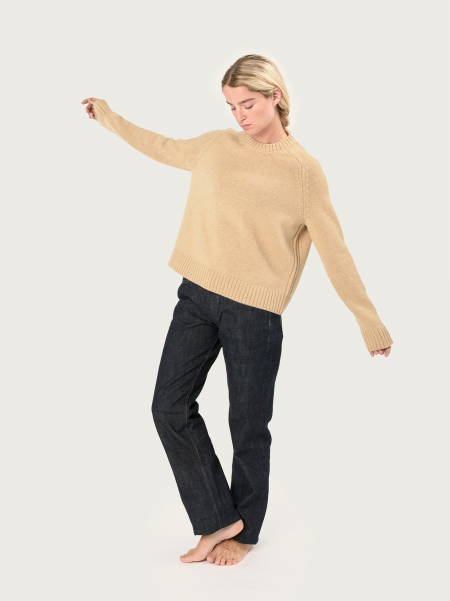THE EDIT SWEATER | SANDSTONE