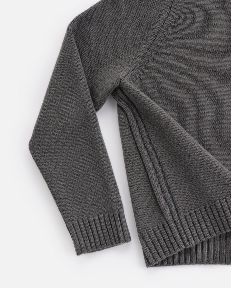 THE EDIT SWEATER | DRILL GREY