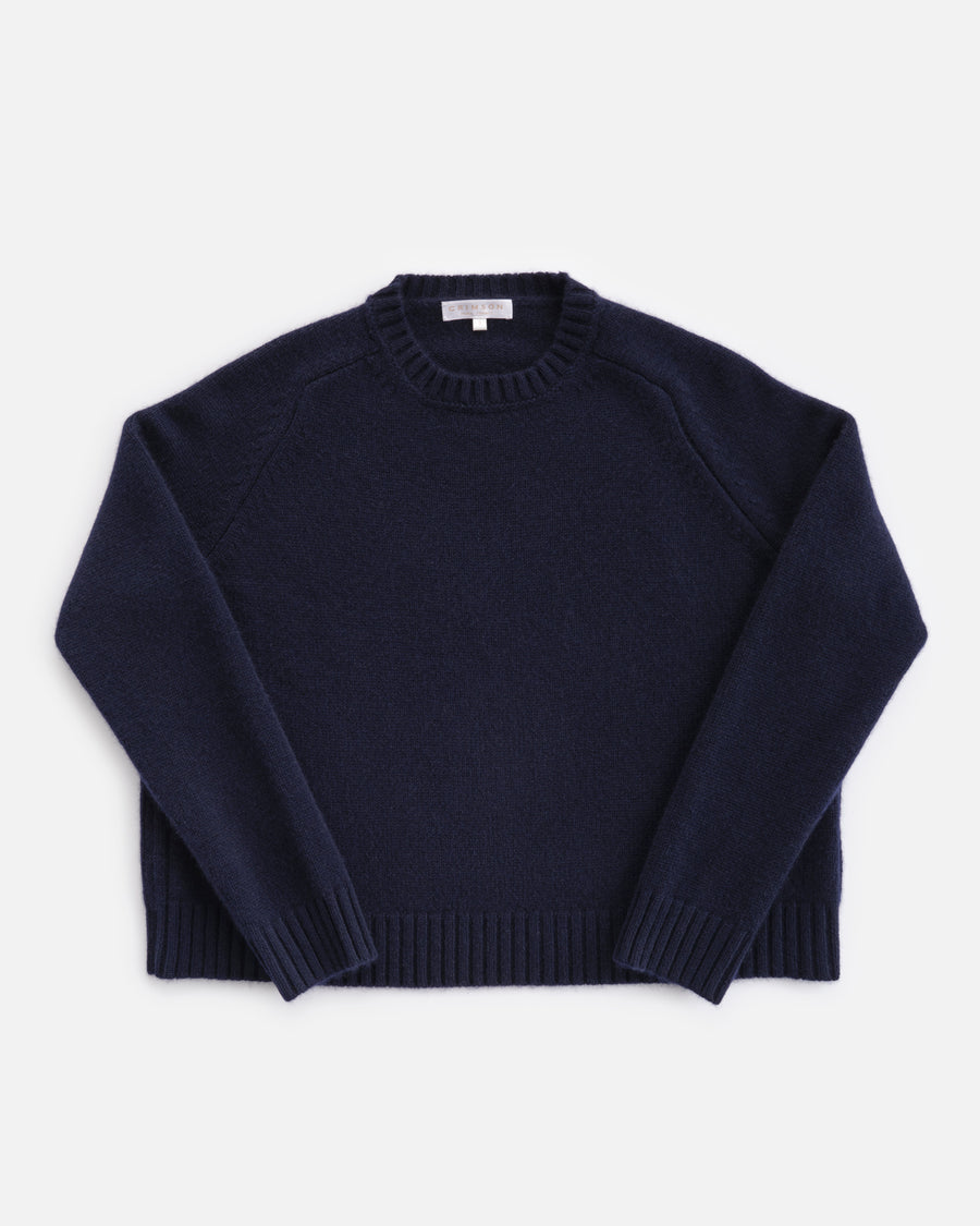 THE EDIT SWEATER | NAVY BLUE