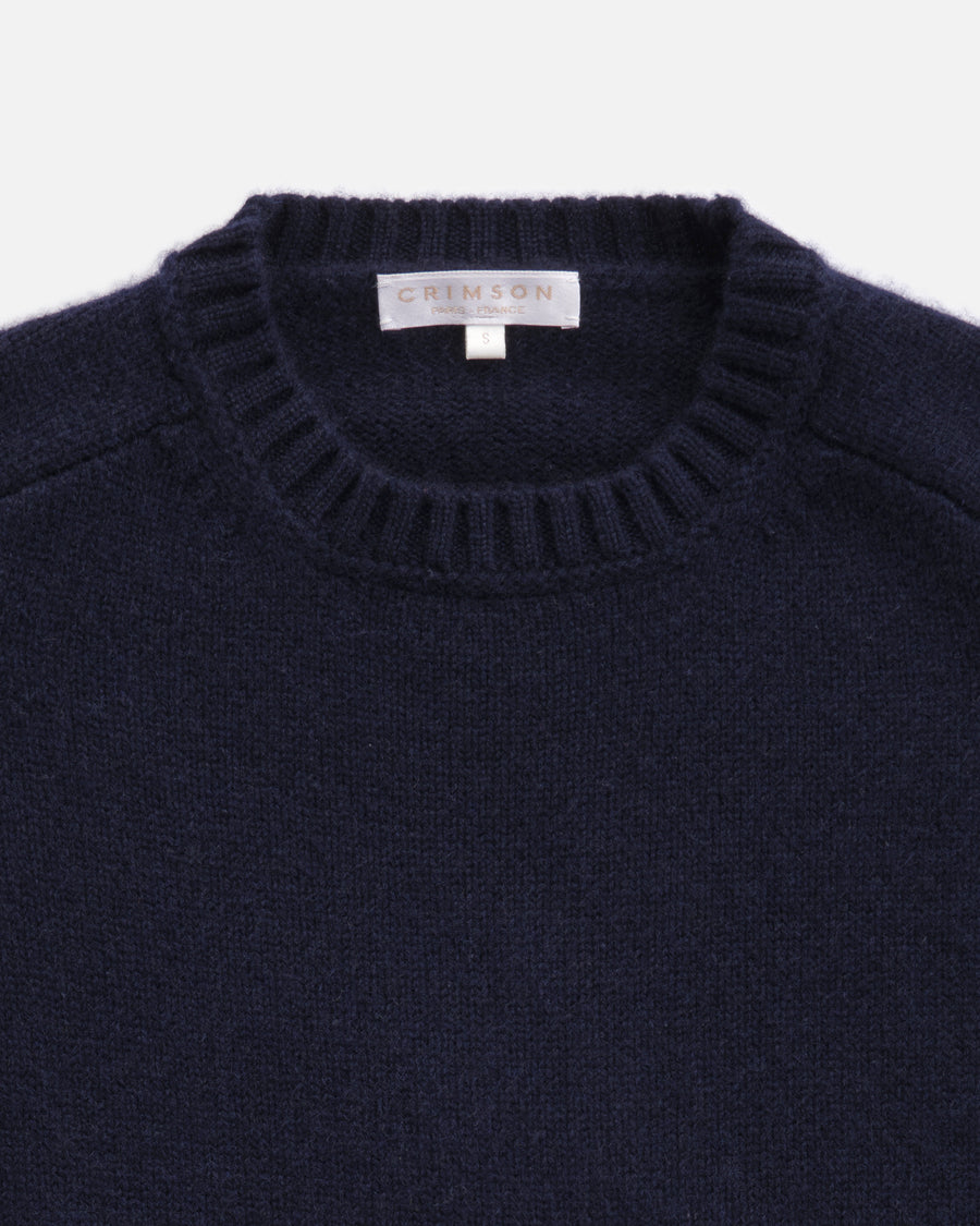 THE EDIT SWEATER | NAVY BLUE