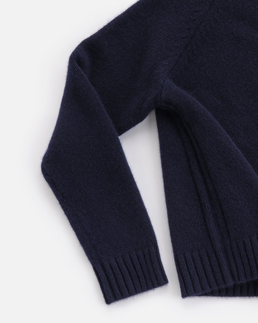 THE EDIT SWEATER | NAVY BLUE