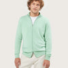 FULL ZIP CARDIGAN | MATCHA