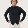 FULL ZIP CARDIGAN | Navy