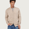 FULL ZIP CARDIGAN | DARK NATURAL