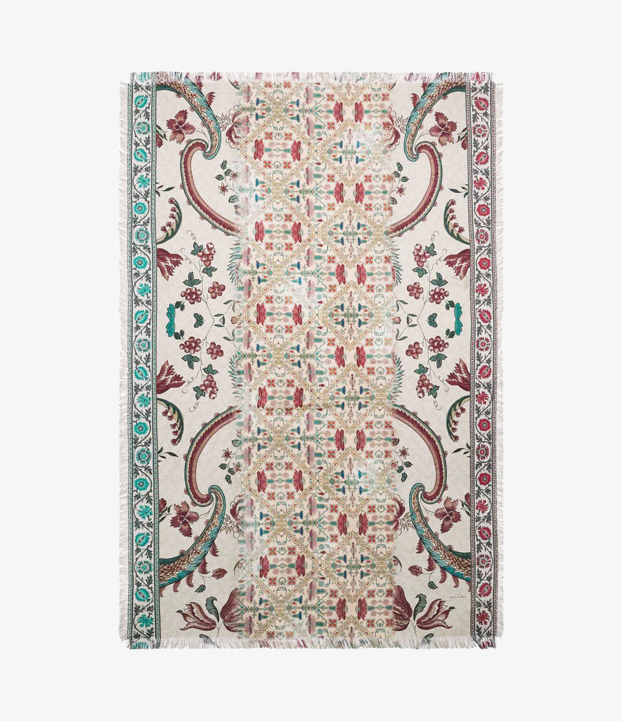 THE FRINGED SILK SCARF | GHOM