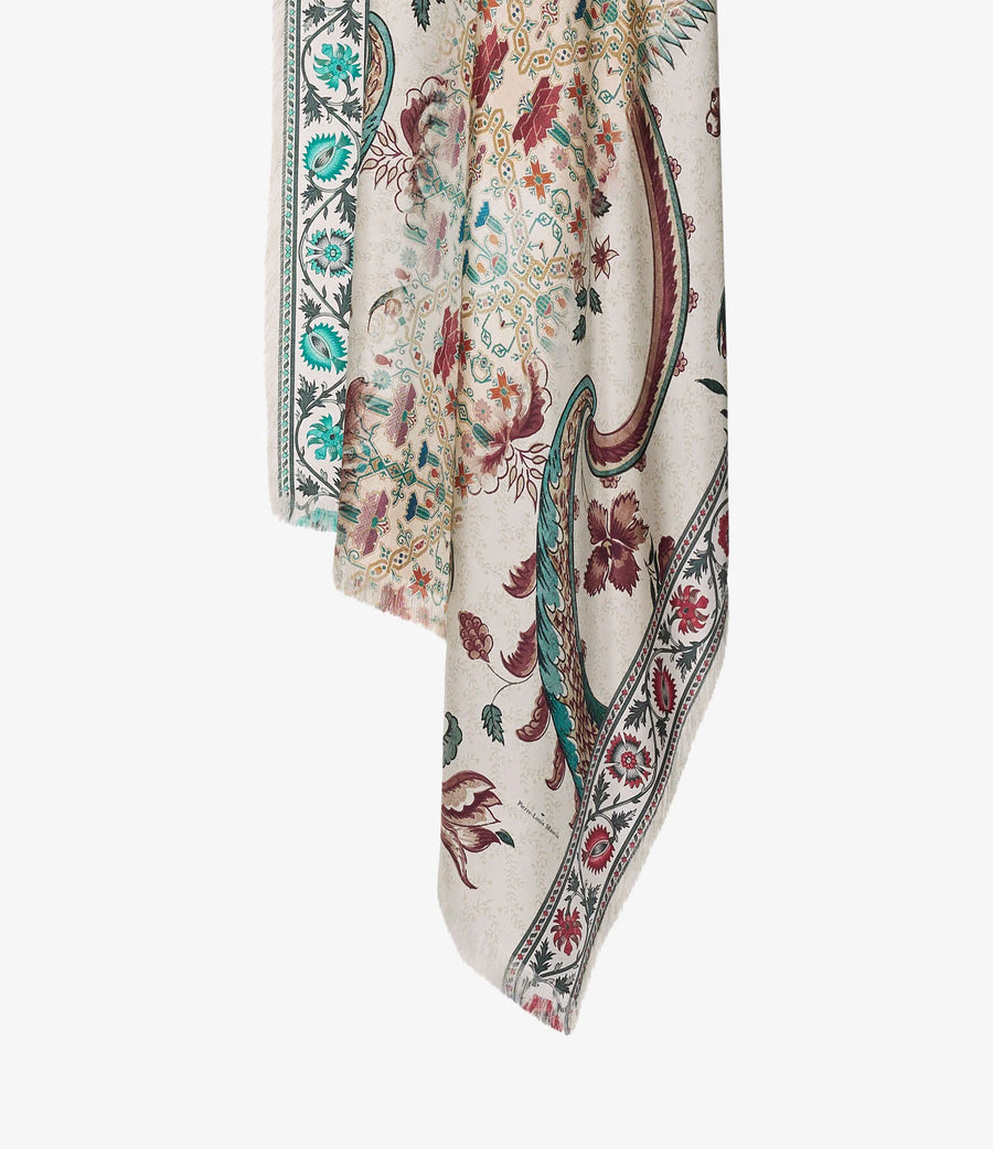 THE FRINGED SILK SCARF | GHOM