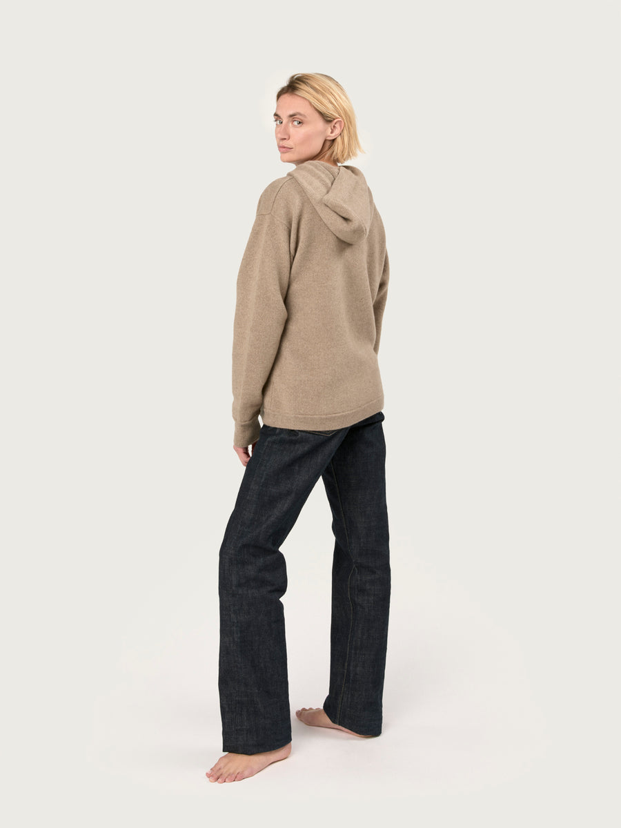 THE HOODIE SWEATSHIRT | DARK NATURAL