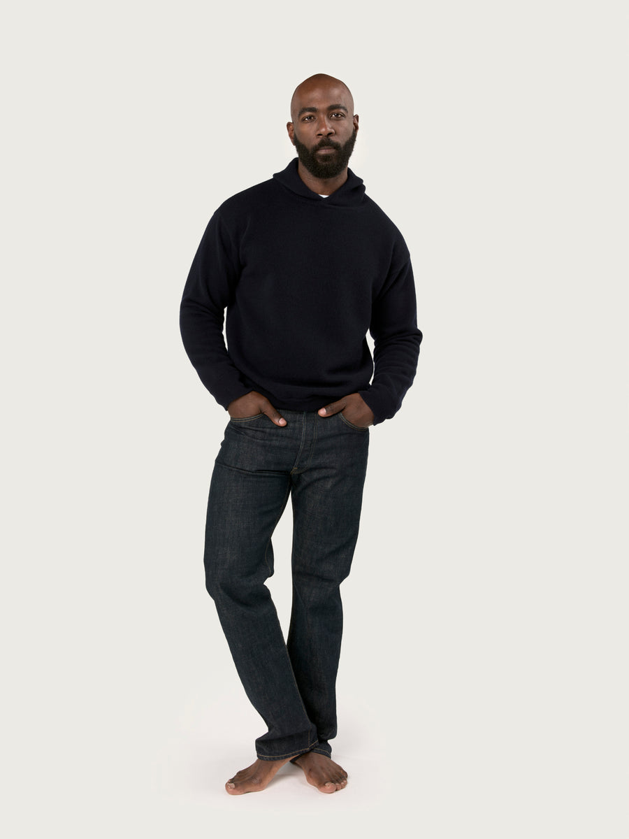 THE HOODIE SWEATSHIRT | NAVY BLUE