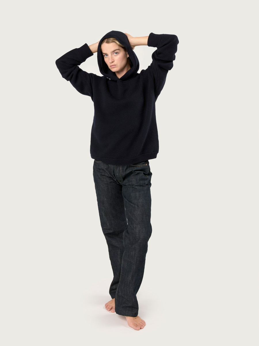 THE HOODIE SWEATSHIRT | NAVY