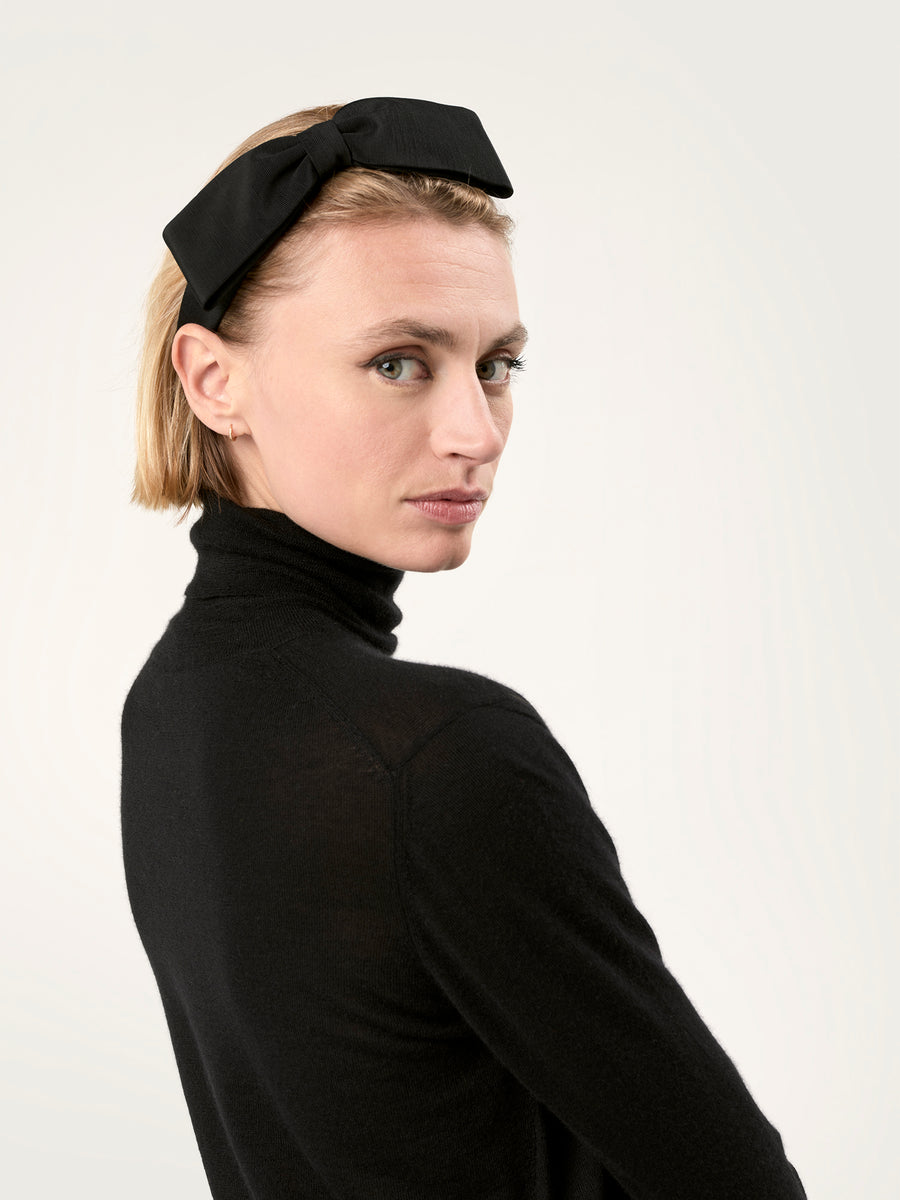 THE UPPER EAST SIDE HEADBAND | BLACK
