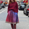 THE SILK PADDED SKIRT | DEGRADE