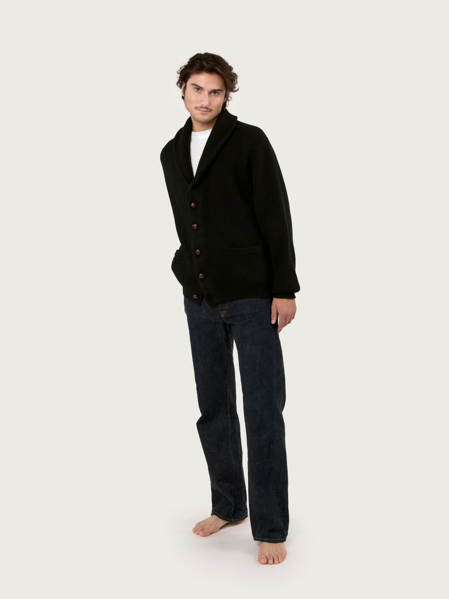 THE KENNEDY CARDIGAN | BLACK