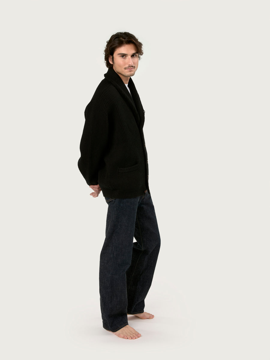 THE KENNEDY CARDIGAN | BLACK