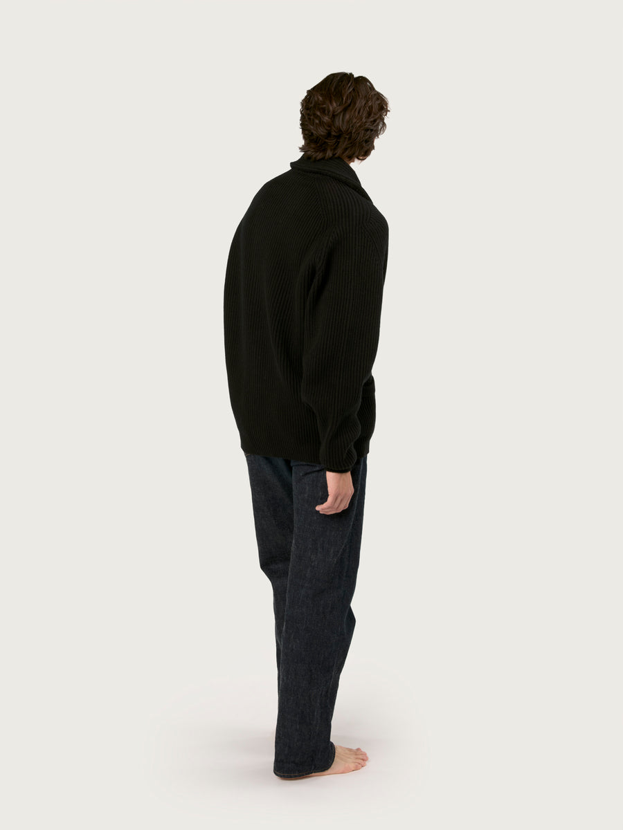 THE KENNEDY CARDIGAN | BLACK