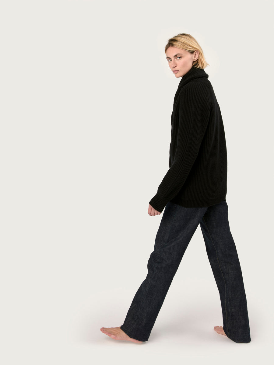 THE KENNEDY CARDIGAN | BLACK