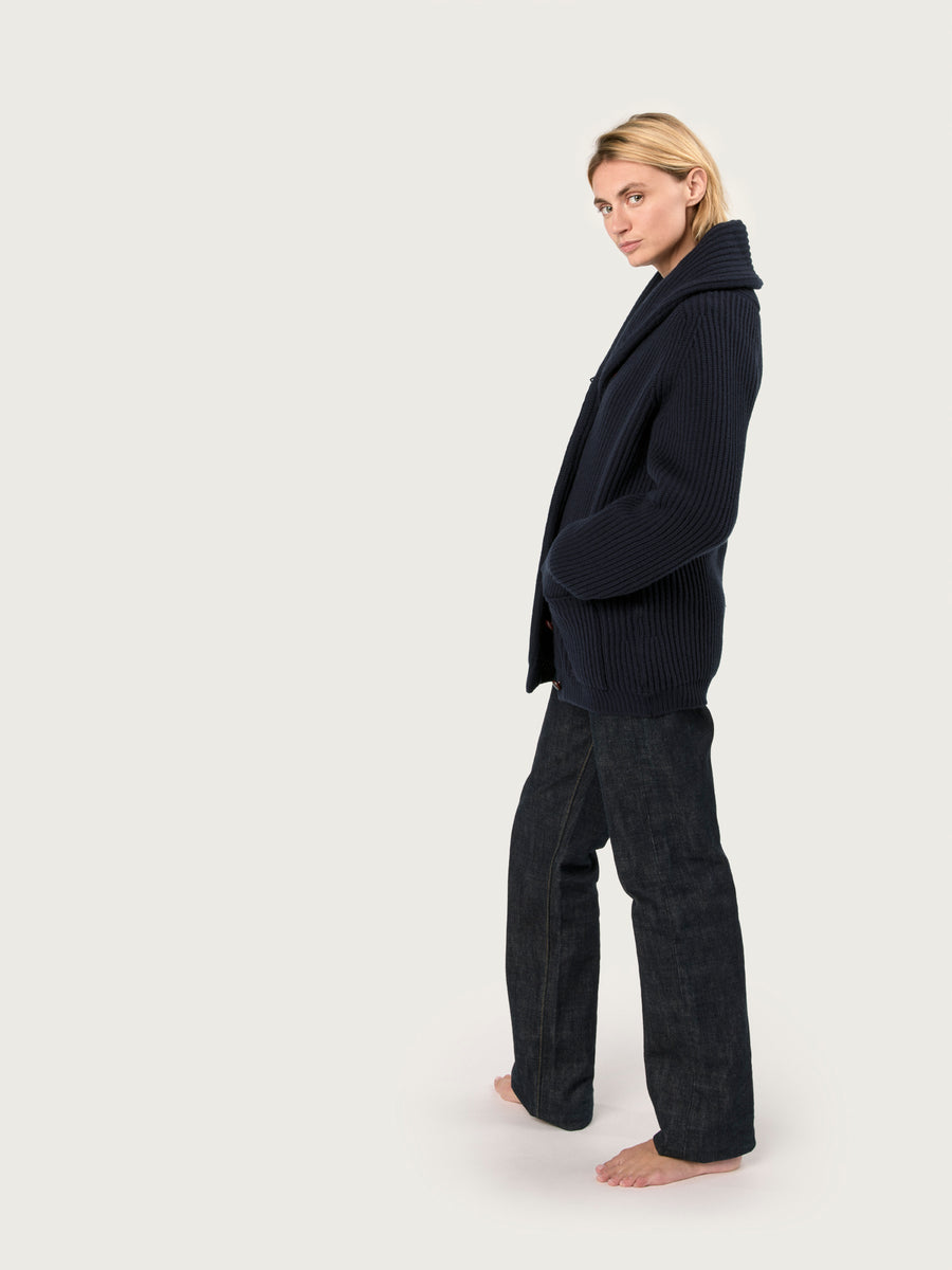THE KENNEDY CARDIGAN | NAVY BLUE