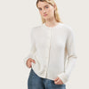 THE LINDA CARDIGAN | ICE WHITE