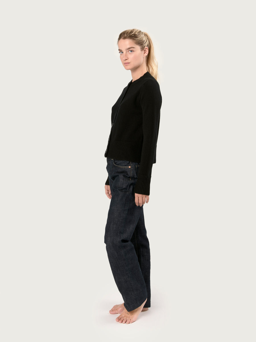 THE LINDA CARDIGAN | BLACK