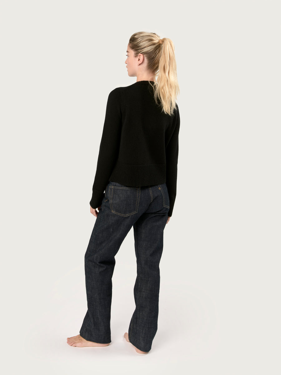 THE LINDA CARDIGAN | BLACK