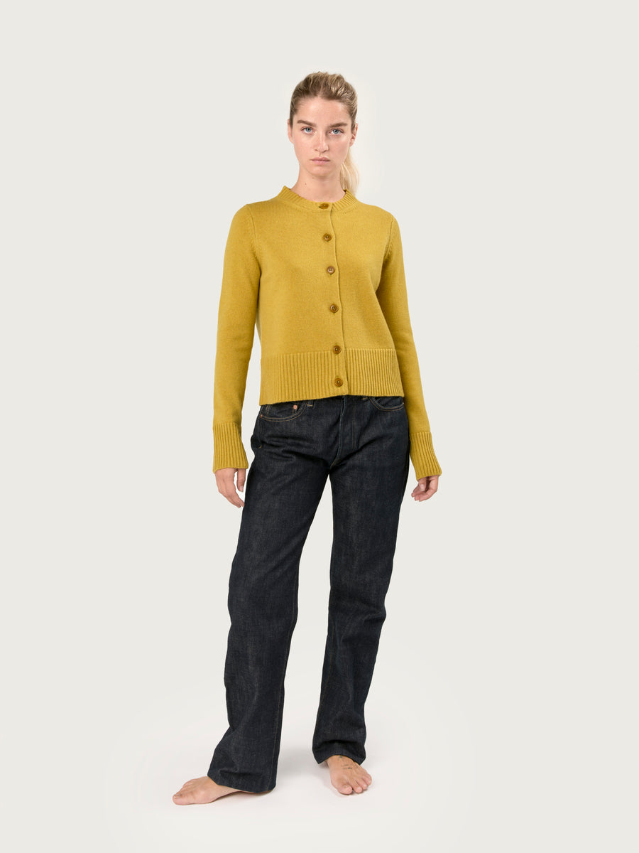 THE LINDA CARDIGAN | GOLD DUST