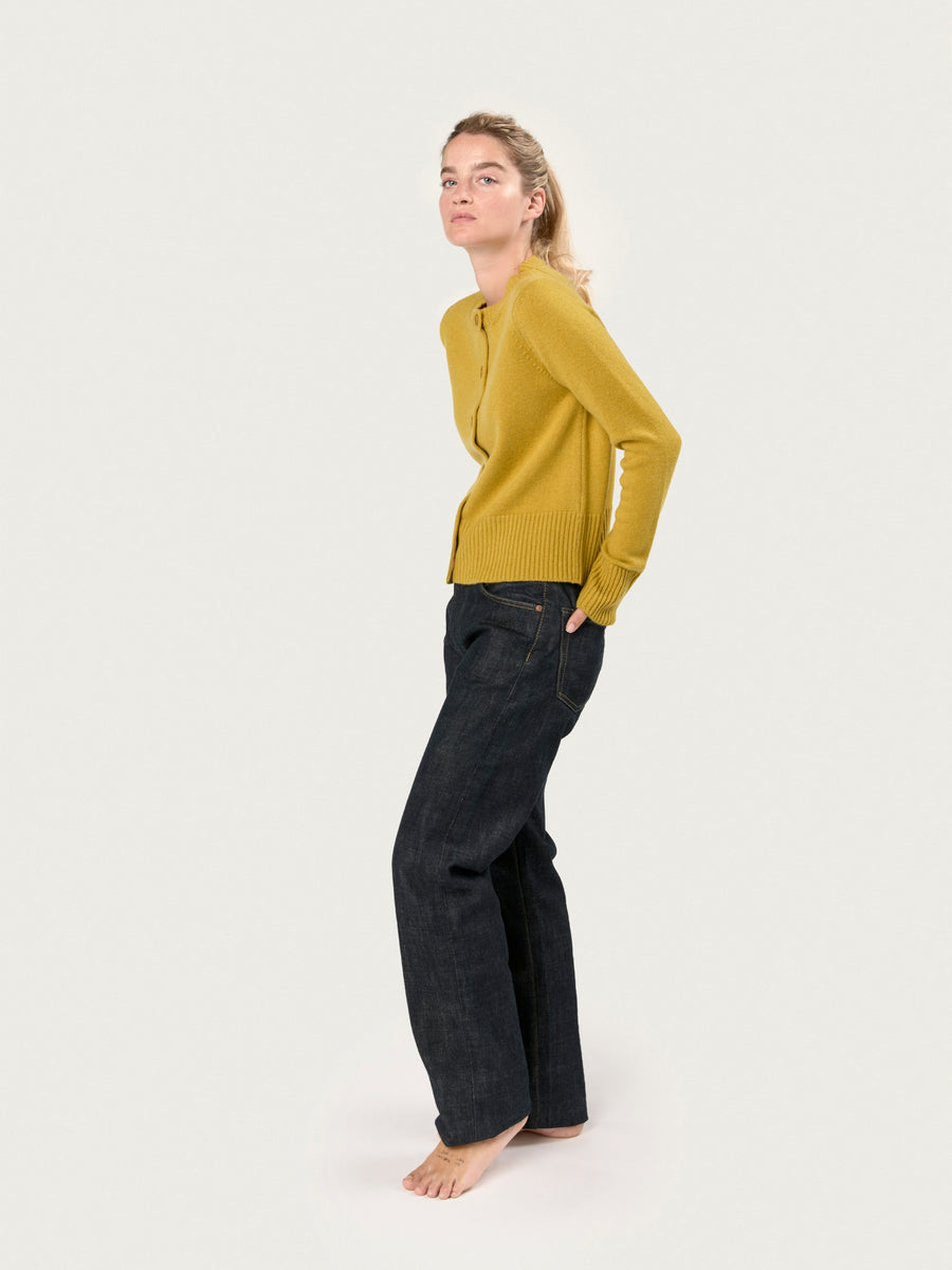 THE LINDA CARDIGAN | GOLD DUST