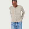 THE LINDA CARDIGAN | GYPSUM