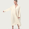 LINEN INDIA DRESS | Ecru