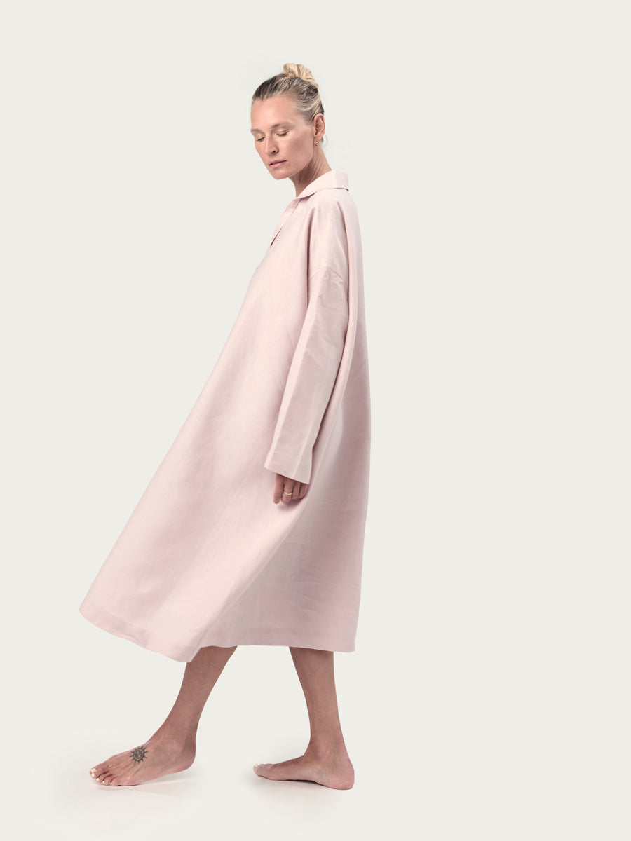 LINEN INDIA DRESS | Glycine