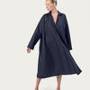 LINEN INDIA DRESS | Navy