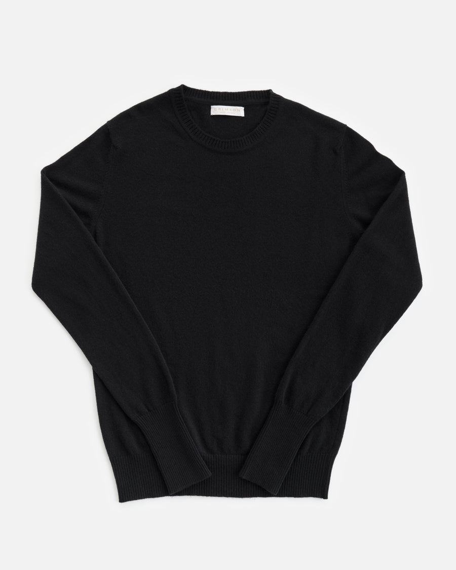 THE CLASSIC CREWNECK  | BLACK