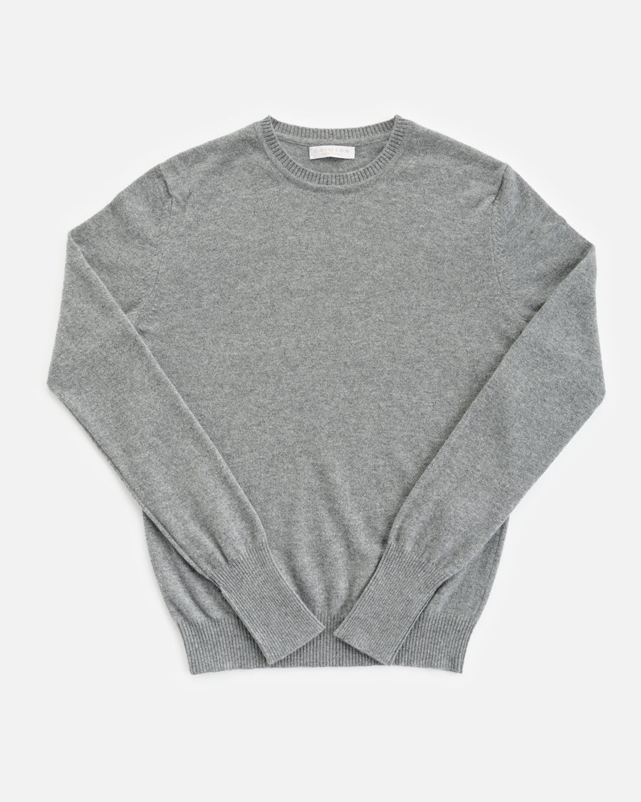 THE CLASSIC CREWNECK  | FLANNEL GREY