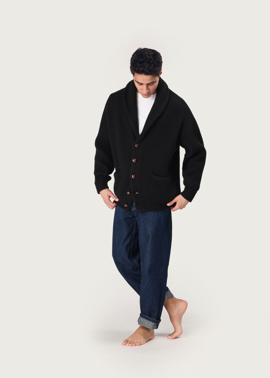 THE KENNEDY CARDIGAN | BLACK