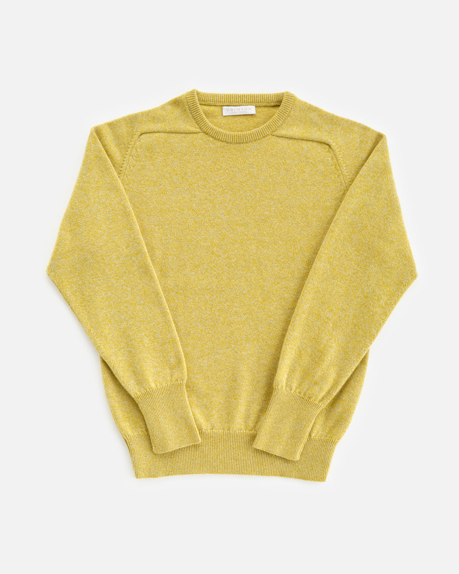 THE 4 PLY CREWNECK | MARLED YELLOW