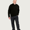 THE MEN'S NICO ROLLNECK | BLACK