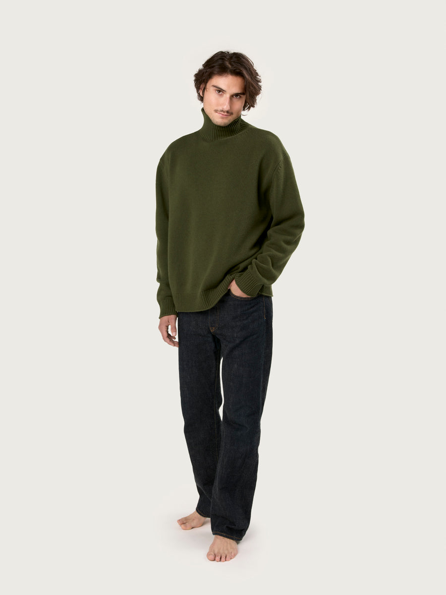 THE MEN'S NICO ROLLNECK | FERN