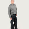 THE MEN'S NICO ROLLNECK | FLANNEL GREY