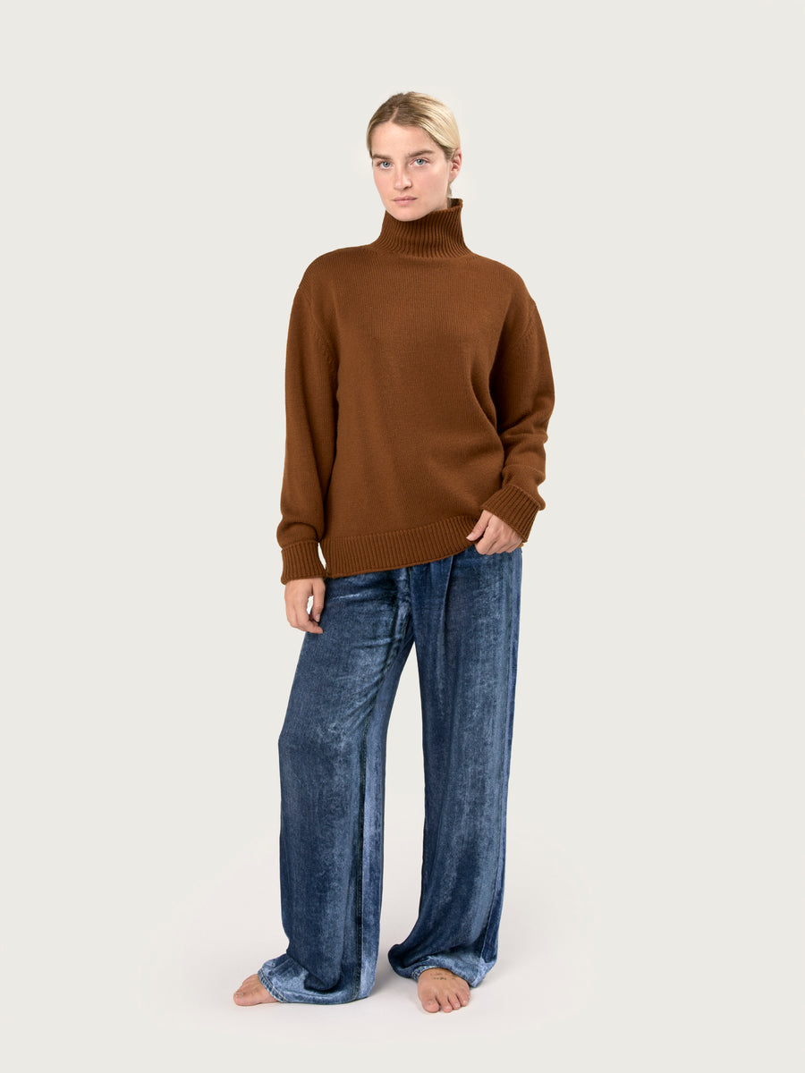 THE NICO ROLLNECK | NUT BRITTLE