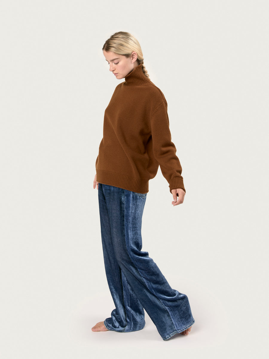 THE NICO ROLLNECK | NUT BRITTLE
