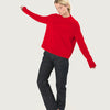 THE EDIT SWEATER | CARDINAL
