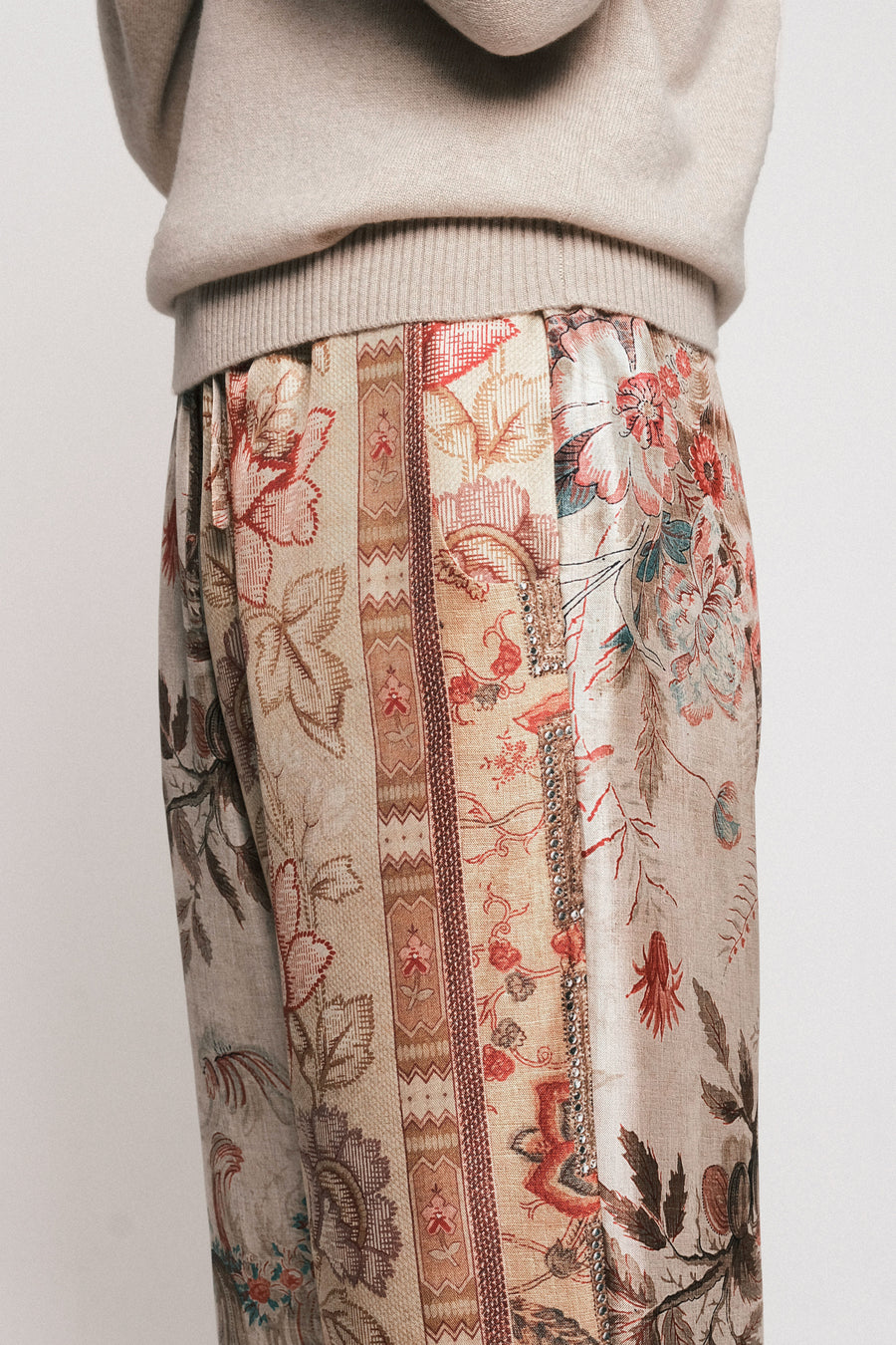 THE SILK PANT | Summer Garden