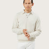 THE POLO SWEATER | CHALK