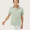 COTTON SHORT SLEEVE POLO | IVY