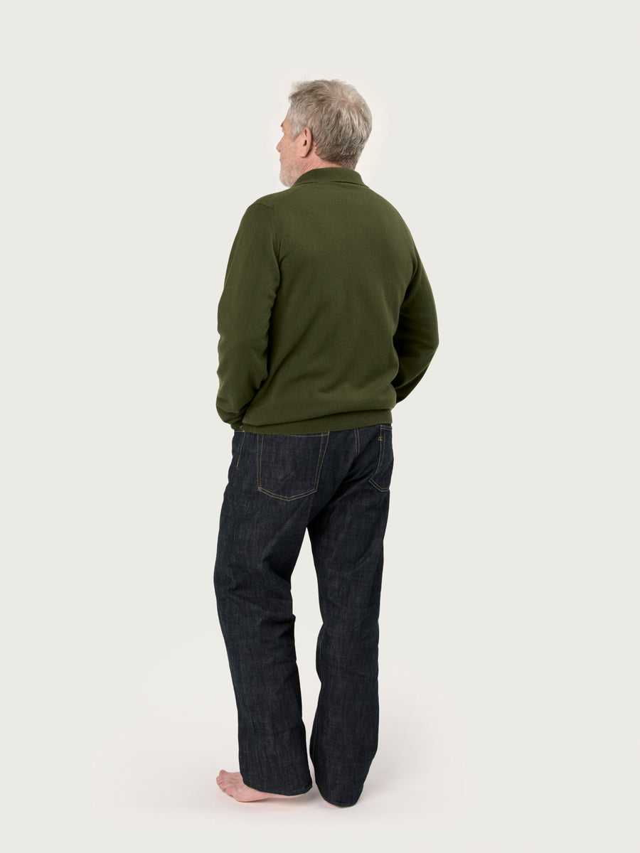 THE POLO SWEATER | FERN