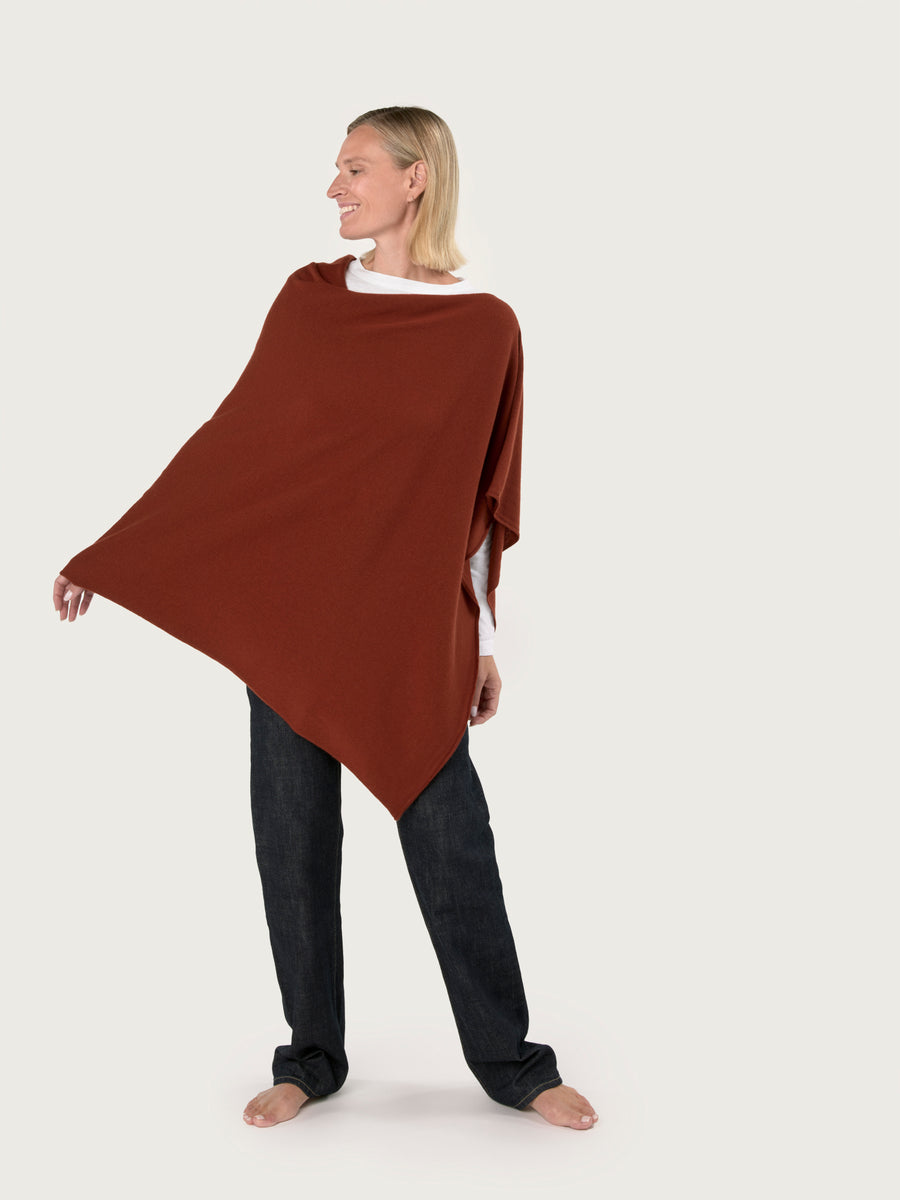 THE CLASSIC PONCHO | HARISSA
