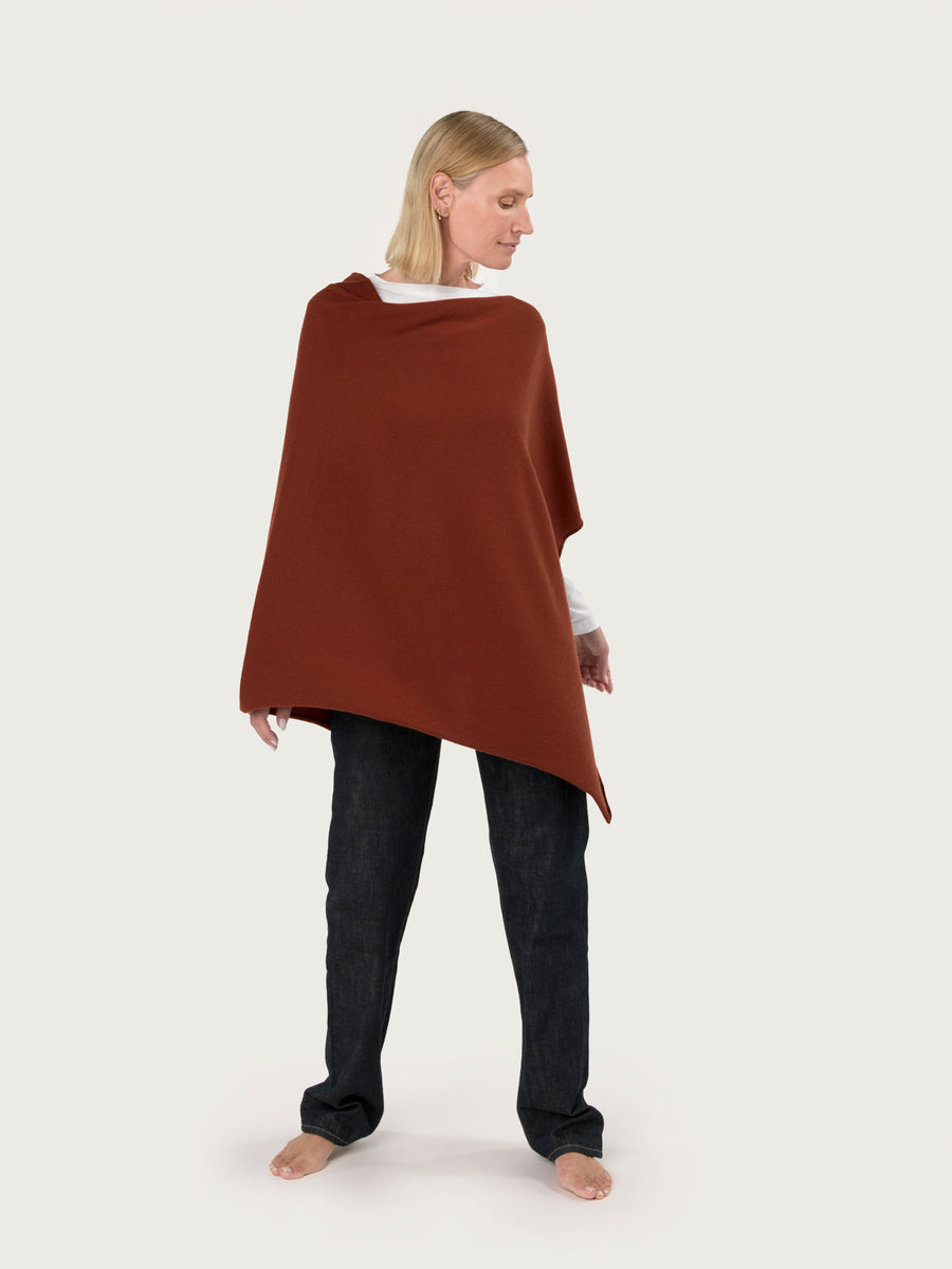 THE CLASSIC PONCHO | HARISSA
