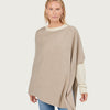 CLASSIC PONCHO | MID BROWN