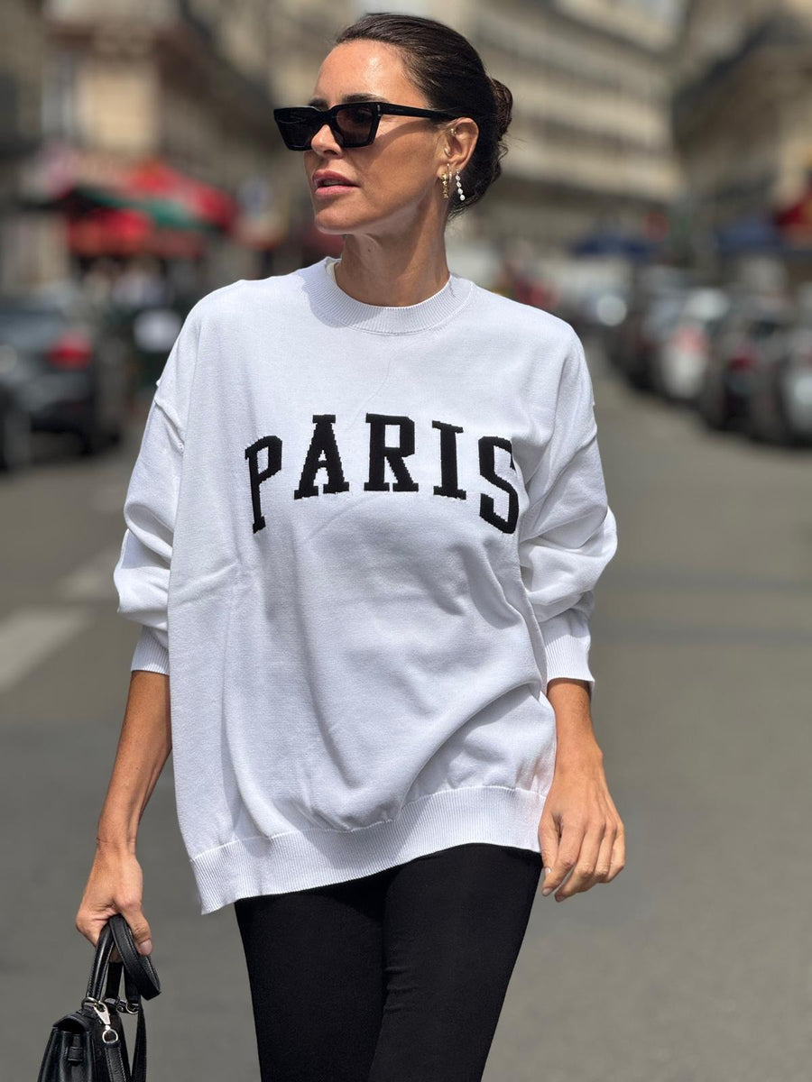 THE COTTON SWEATSHIRT | White
